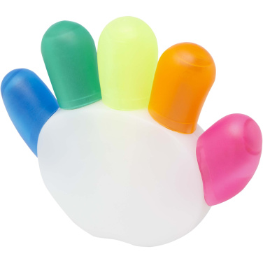 Logo trade promotional merchandise image of: Patina 5-colour highlighter