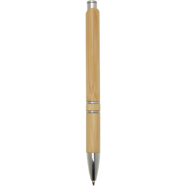 Logotrade promotional merchandise picture of: Wicker bamboo ballpoint pen