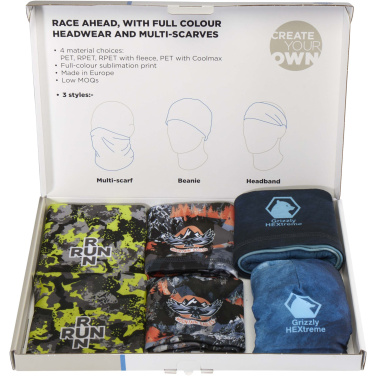 Logo trade promotional products picture of: Sublimation headwear sample box