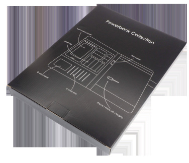 Logo trade promotional gifts picture of: Power Bank Folder 89309100