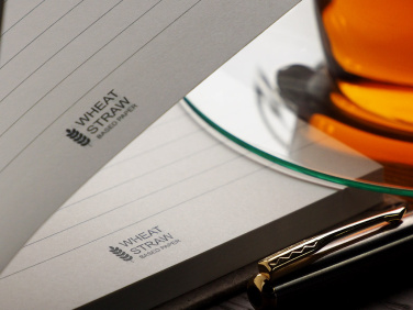 Logo trade promotional merchandise picture of: Recycled Coconut Notebook 209734100