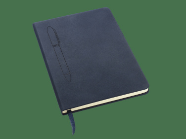 Logotrade advertising product image of: Magnetic notebook with a pen 124715100