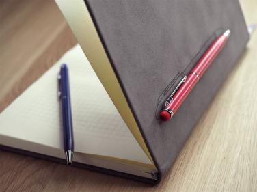 Logo trade promotional gift photo of: Magnetic notebook with a pen 124715100