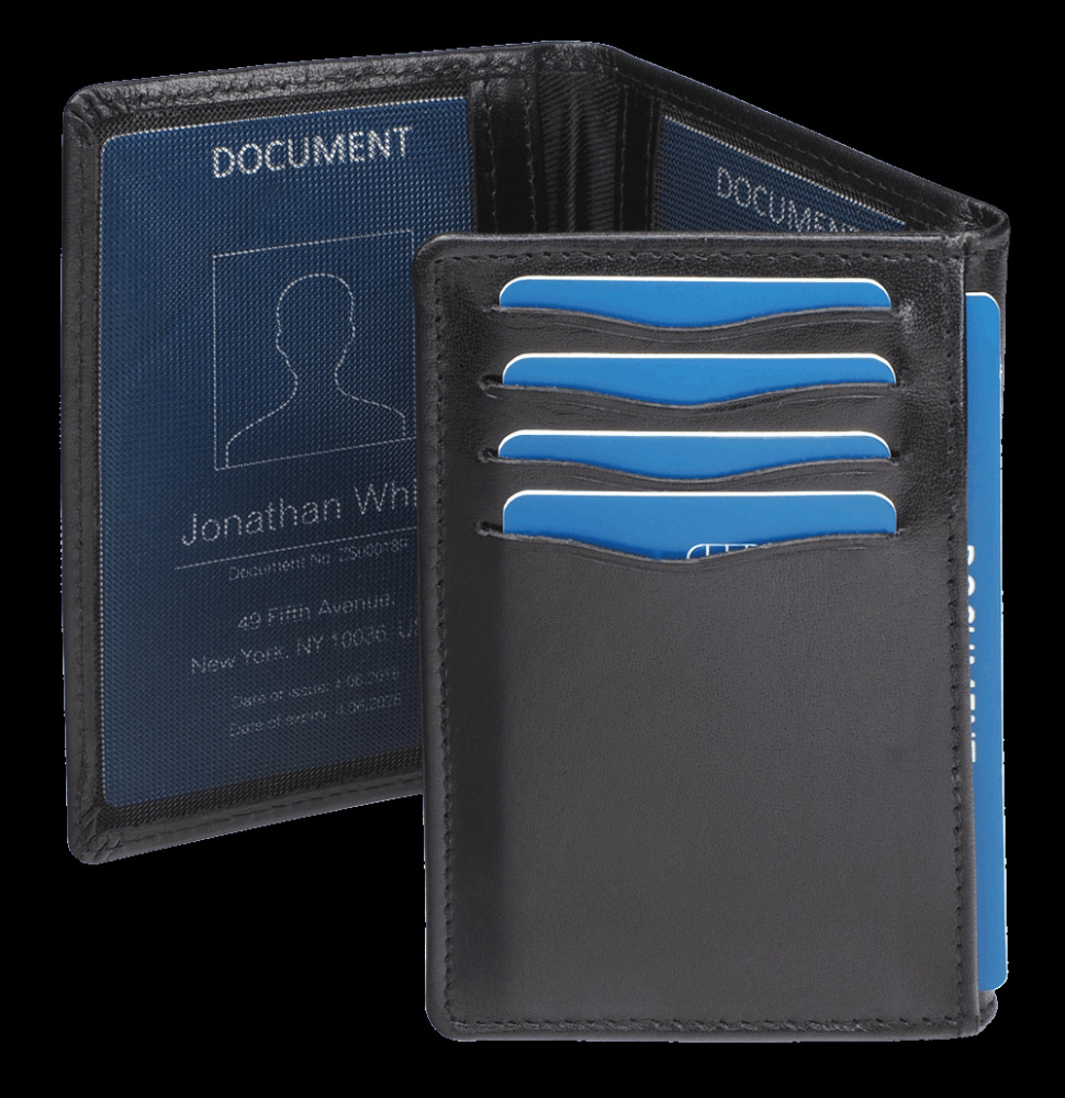 Logo trade corporate gifts picture of: RFID document wallet 20501300