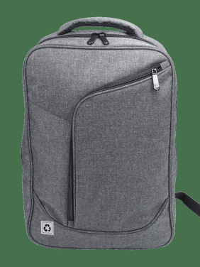 Logo trade corporate gifts image of: ECO backpack RPET 126815900