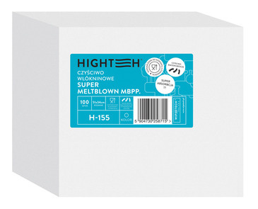 Logo trade promotional items image of: Super MELTBLOWN H-155 non-woven cleaning cloth (carton of 100 leaves) 144821200