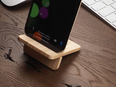Logo trade promotional product photo of: Wooden telephone stand 1834292