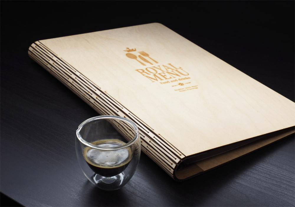 Logo trade promotional merchandise photo of: Menu cover 1109121