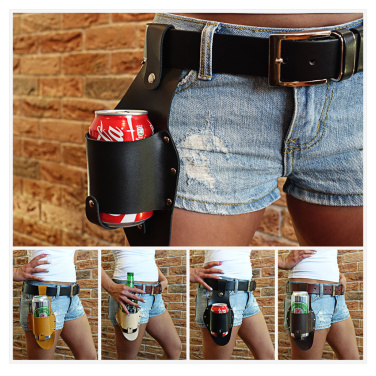Logo trade promotional gifts image of: Bottle holster 876017