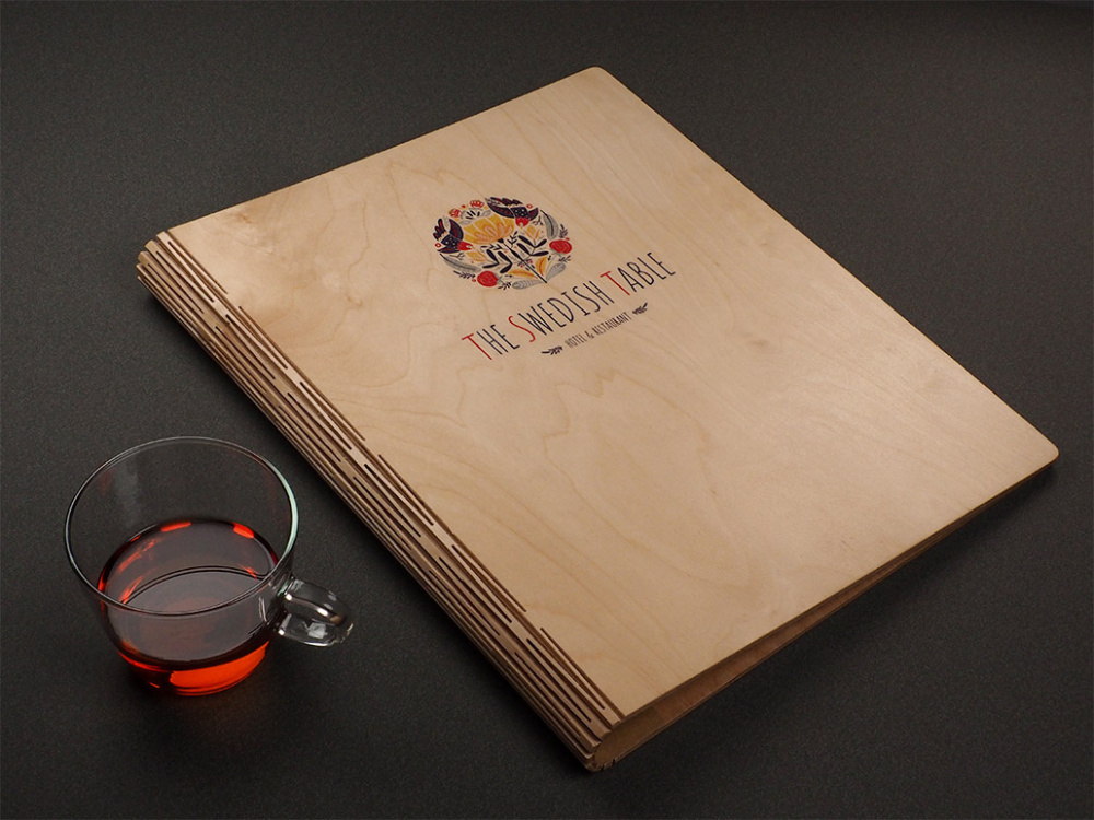 Logo trade promotional merchandise photo of: Menu cover 1106121