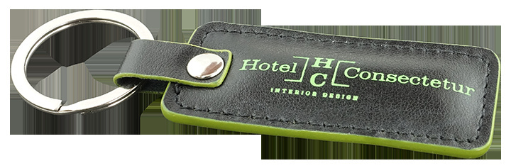 Logo trade corporate gifts image of: Keyring 567131
