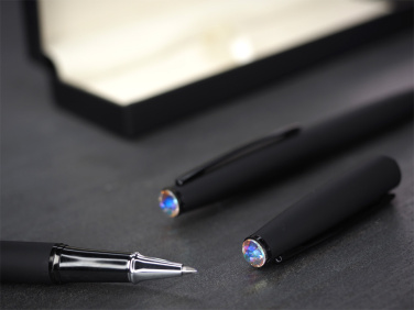 Logo trade promotional merchandise image of: Swarovski Crystal Pen set 1236036