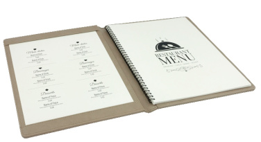 Logotrade promotional merchandise image of: Menu cover 1078119