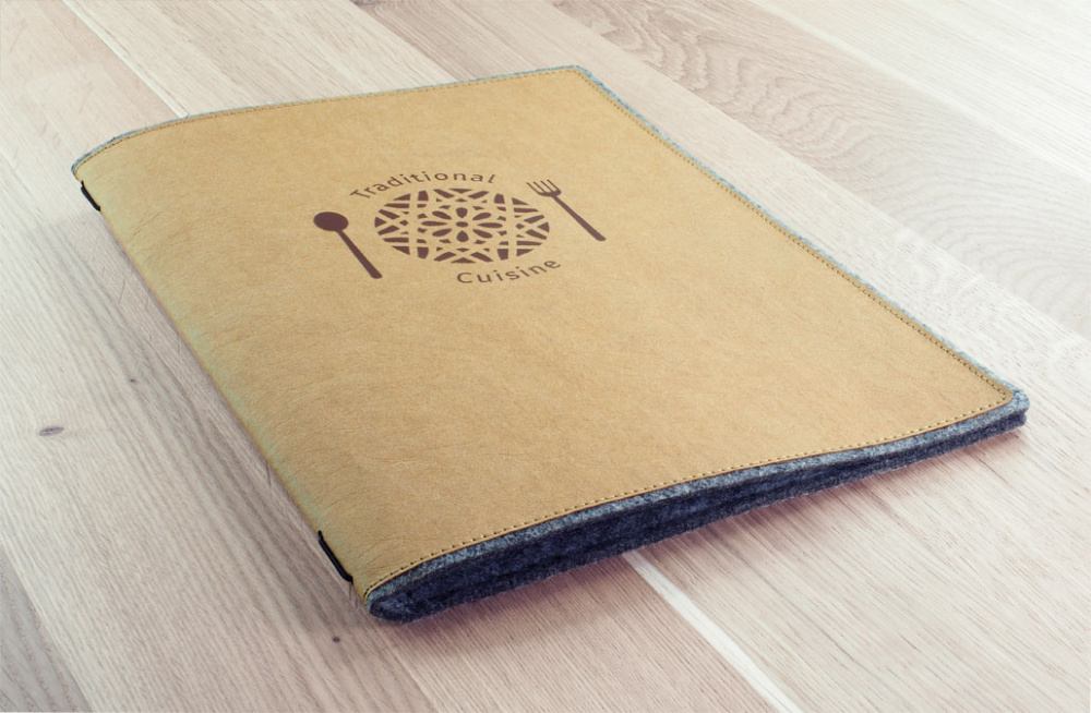 Logotrade promotional merchandise image of: Menu cover Ambiente 1189140