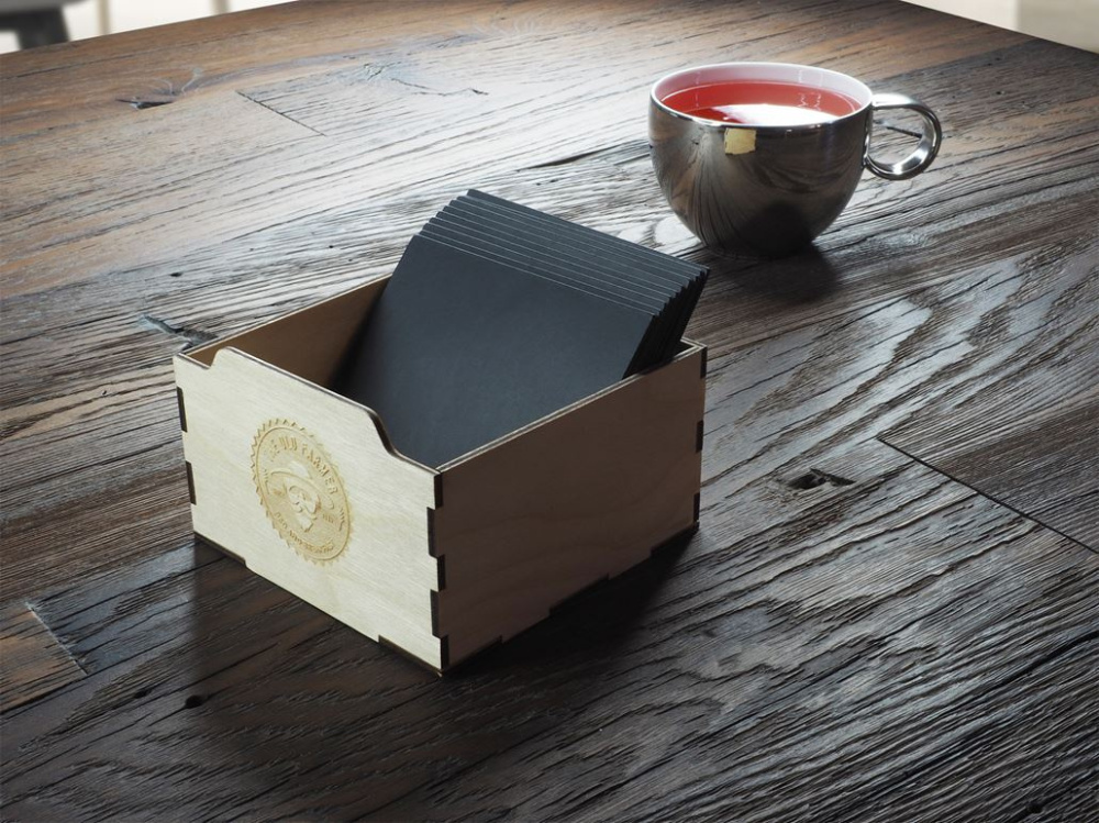 Logotrade promotional giveaway image of: Coaster box 1206121