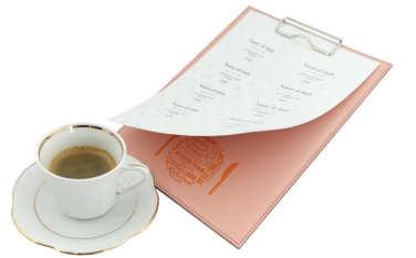 Logo trade promotional products picture of: Clipboard menu 1028094