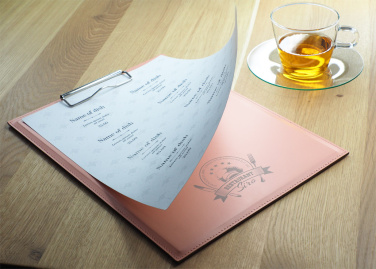 Logo trade promotional merchandise photo of: Clipboard menu 1027094