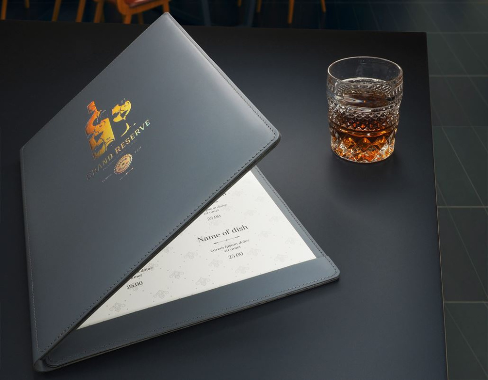 Logotrade promotional item image of: Menu cover Fine Dining 1059094