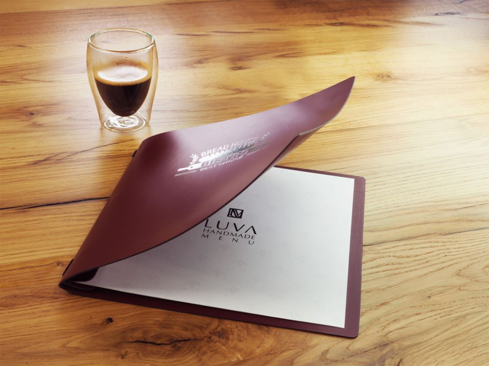 Logo trade promotional gift photo of: Menu cover Ambiente 1180094