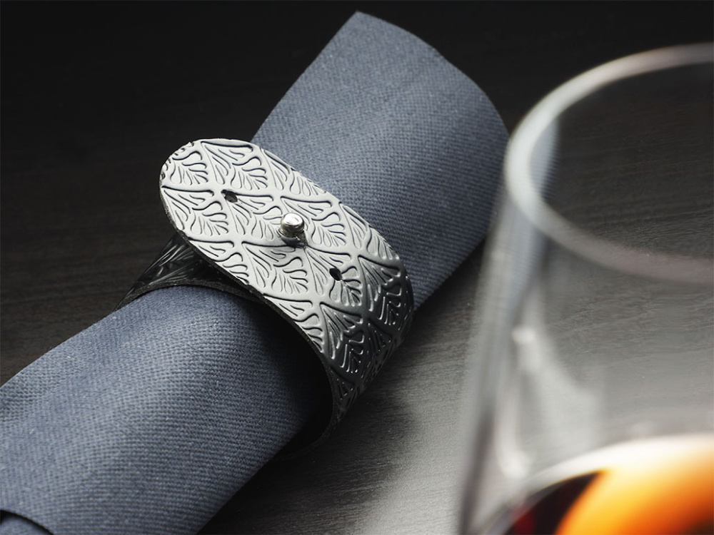 Logo trade promotional giveaways image of: Napkin ring 1208244