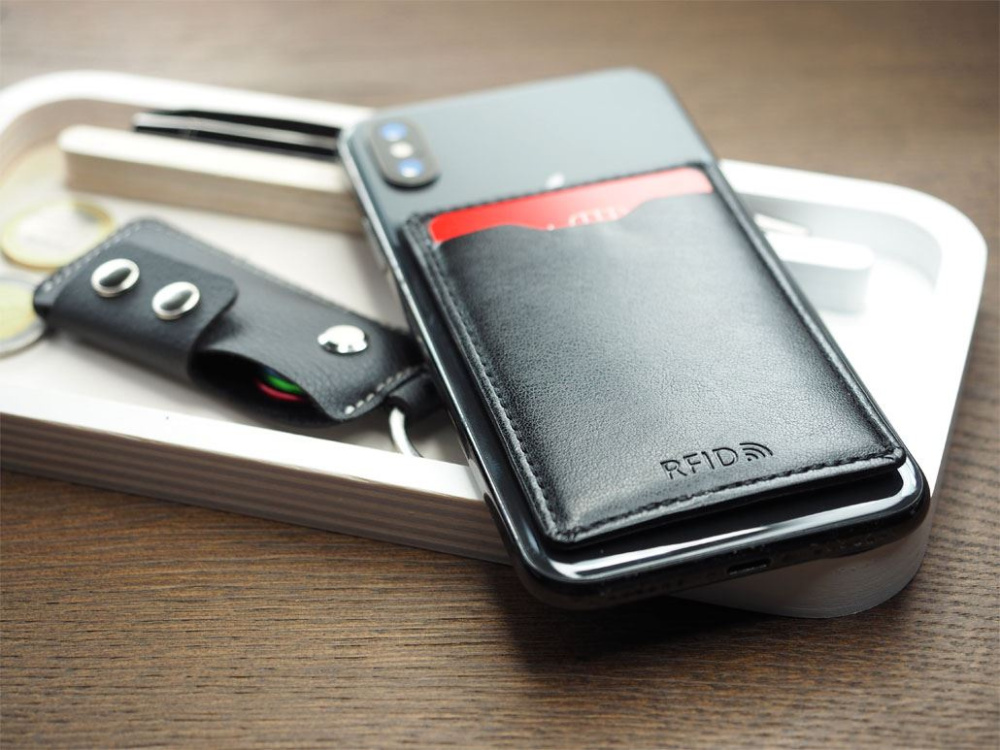 Logotrade promotional item image of: RFID credit card holder 1258119