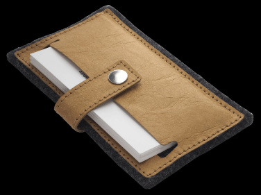 Logo trade business gifts image of: Business card holder 1324140