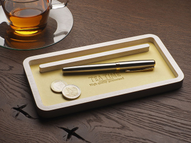 Logo trade promotional merchandise picture of: Wooden organiser 1844121