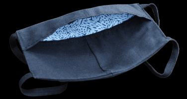 Logo trade promotional merchandise picture of: VENUS PRO cotton face mask with a pocket an HEPA filter 1378165