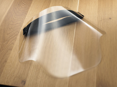 Logo trade business gift photo of: JUPITER face shield  1375162