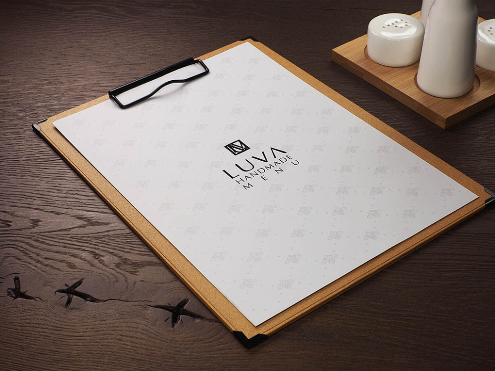 Logotrade promotional product image of: Clipboard menu 1028280