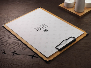 Logo trade business gift photo of: Clipboard menu 1028280