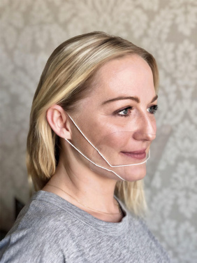 Logotrade advertising products photo of: ATENA clear face shield-mask for mouth and nose 1461162