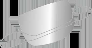 Logo trade promotional items image of: ATENA clear face shield-mask for mouth and nose 1461162