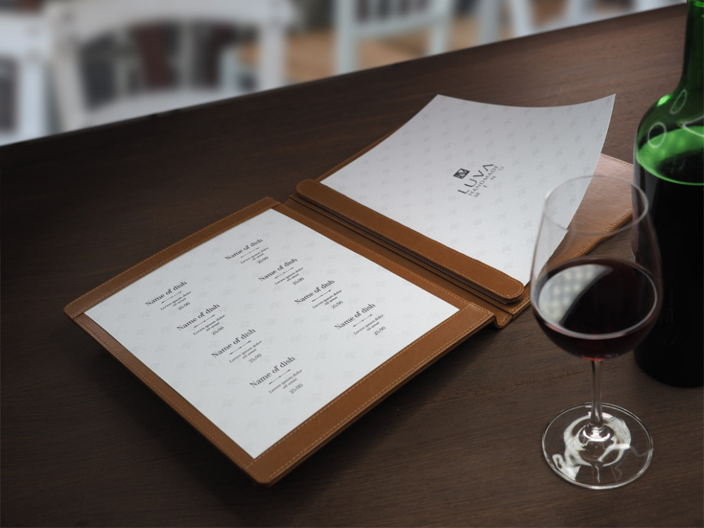 Logotrade advertising product image of: Menu cover 1054119