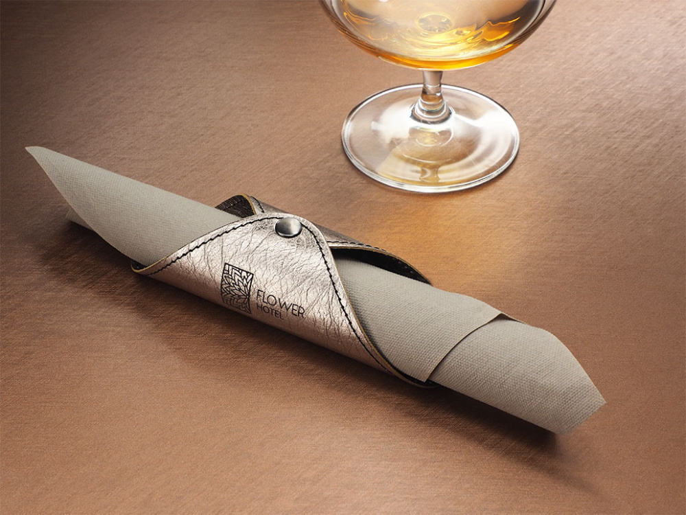 Logo trade promotional merchandise picture of: Napkin ring 1032265