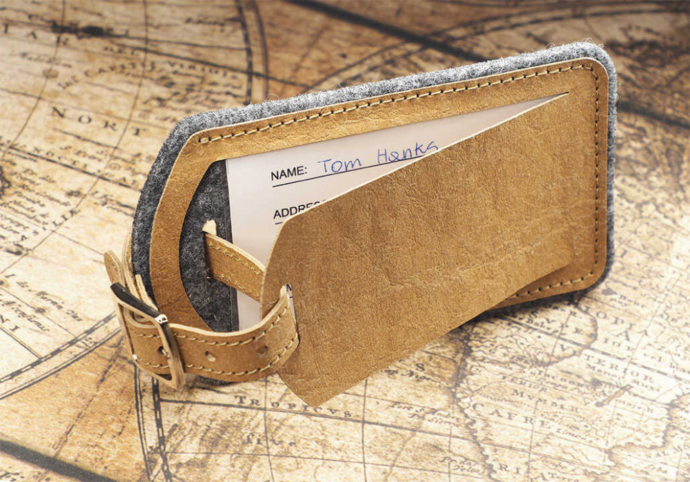 Logo trade advertising product photo of: Luggage tag 1155140