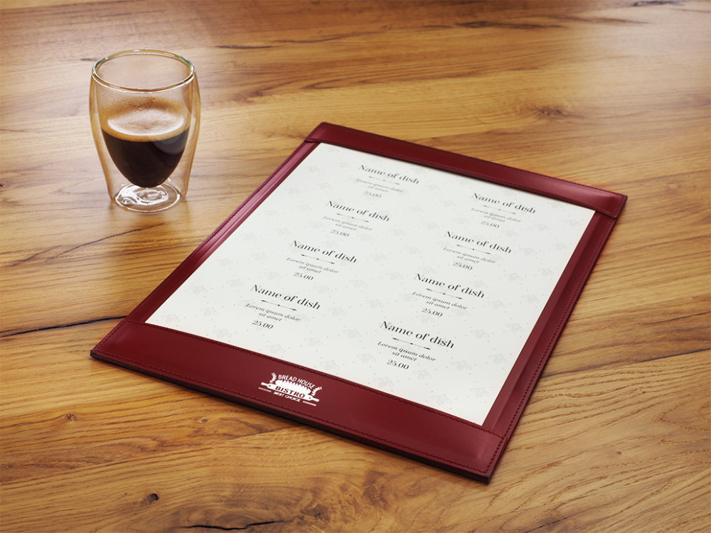 Logotrade promotional giveaway picture of: Menu pad 1025094