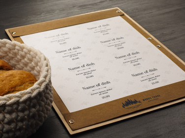 Logo trade advertising product photo of: Menu pad 1668121