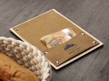 Logo trade promotional merchandise picture of: Bill holder 1053121