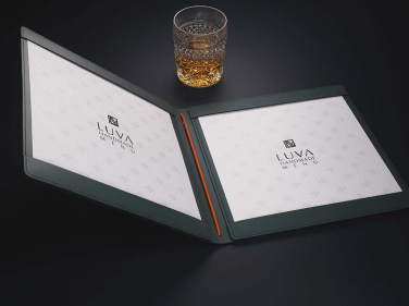 Logo trade business gifts image of: Menu cover Fine Dining Pro 1632094