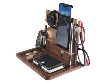 Logotrade promotional merchandise photo of: Wooden organiser 2016121