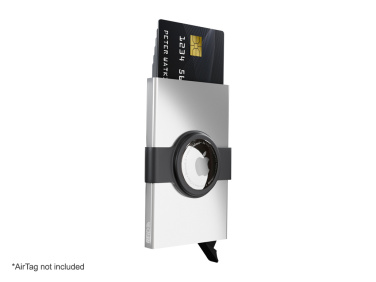 Logo trade promotional giveaway photo of: RFID credit card case with holder for AirTag 2163108