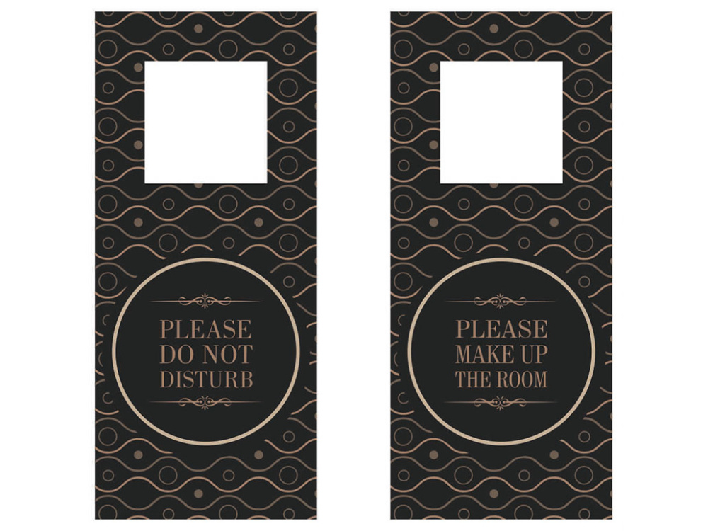 Logotrade business gift image of: DND door sign 1110117