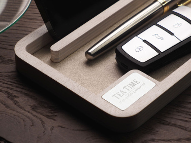 Logo trade promotional products picture of: Wooden desk organiser 1818121