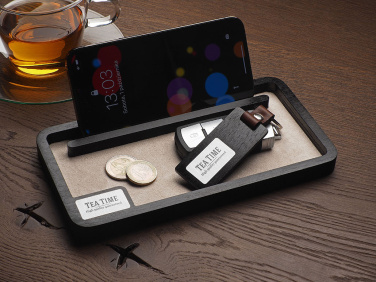 Logo trade business gift photo of: Wooden desk organiser 1818121