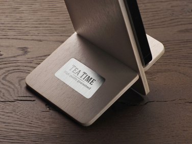 Logotrade promotional item image of: Wooden telephone stand 1834121