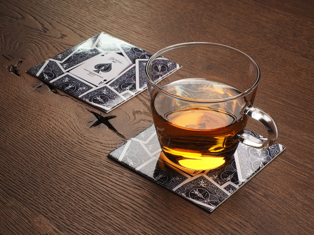 Logotrade promotional gift image of: Printed paper coaster 1838117