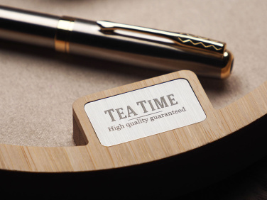 Logo trade promotional products image of: Wooden desk organiser 1817292