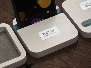 Logo trade advertising products image of: Wooden telephone stand 1847121
