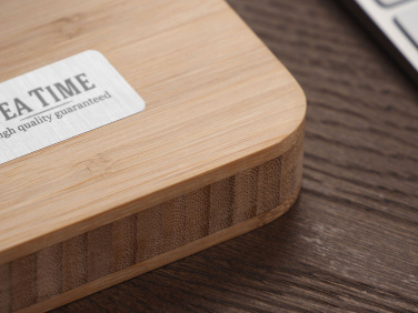 Logo trade promotional gifts picture of: Wooden telephone stand 1848292